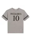 Dolce & Gabbana Printed T-shirt In Grey