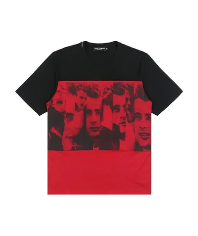 Dolce & Gabbana Printed T-shirt In Red