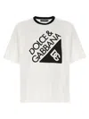 Dolce & Gabbana Graphic T-shirt Short Sleeves In White