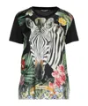 Dolce & Gabbana Printed T-shirt In Black