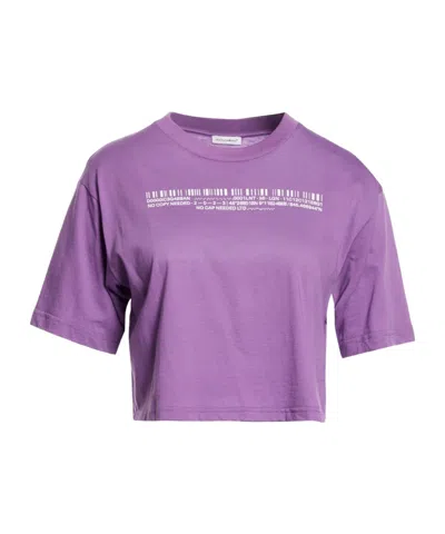Dolce & Gabbana Printed T-shirt In Purple