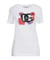 Dolce & Gabbana Printed T-shirts In White