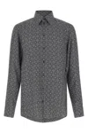 Dolce & Gabbana Private Wardrobe Long Sleeves Shirt In Gray