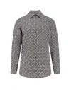 Dolce & Gabbana Private Wardrobe Long Sleeves Shirt In Gray