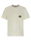 Dolce & Gabbana Pocketed Ribbed Neck T-shirt In White
