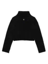 Dolce & Gabbana Dg Logo Pullover Top In Black