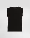 Dolce & Gabbana Pullover In Cashmere In Black