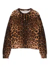 Dolce & Gabbana Sweater  Kids Color Brown In Animal Print