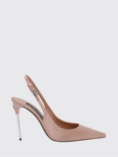 Dolce & Gabbana Dolce &amp; Gabbana  Silk Slingback Pumps In Pink