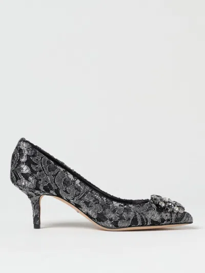 DOLCE & GABBANA PUMPS DOLCE & GABBANA WOMAN COLOR GREY,G43847020