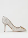 Dolce & Gabbana Pumps  Woman Color Grey In Grey