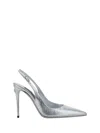 Dolce & Gabbana 120mm Snakeskin-effect Leather Pumps In Nero/nero