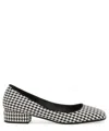 Dolce & Gabbana Dg Houndstooth Pumps In White