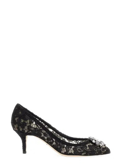 DOLCE & GABBANA DOLCE & GABBANA PUMPS WITH CRYSTALS