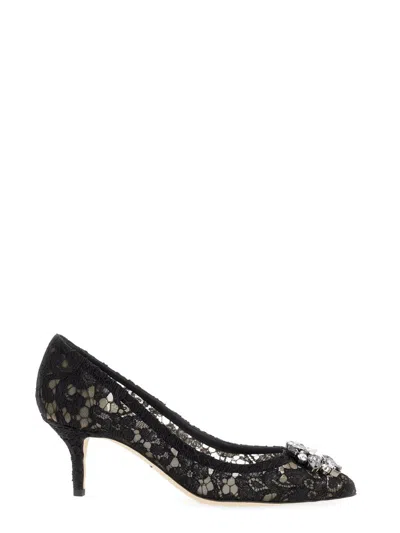 DOLCE & GABBANA DOLCE & GABBANA PUMPS WITH CRYSTALS
