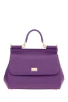 Dolce & Gabbana Large Shoulder Bag Gold-tone Hardware