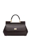 Dolce & Gabbana Medium Sicily Handbag In Purple