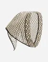 Dolce & Gabbana Veletta Triangolare In ホワイト