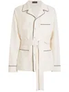 Dolce & Gabbana Pyjama Shirt In Neutrals