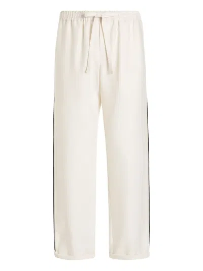 Dolce & Gabbana Pyjama Trousers In White