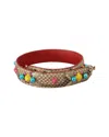 Dolce & Gabbana Python Bag Strap In Beige