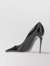 Dolce & Gabbana Stiletto Heel Patent Finish Pointed Toe Pumps