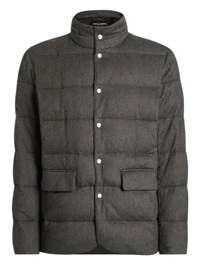 DOLCE & GABBANA QUILTED DOWN JACKET