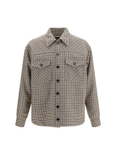 DOLCE & GABBANA DOLCE & GABBANA QUILTED HOUNDSTOOTH WOOL JACKET