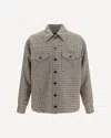 Dolce & Gabbana Brown Wool Oves Aries Full-length Jacket In Marrone