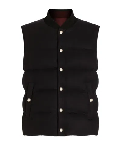 DOLCE & GABBANA QUILTED PADDED GILET