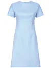 Dolce & Gabbana Rachel Tweed Dress With Dg Logo In Multi