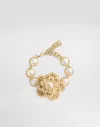 Dolce & Gabbana Raffia Flower Bracelet