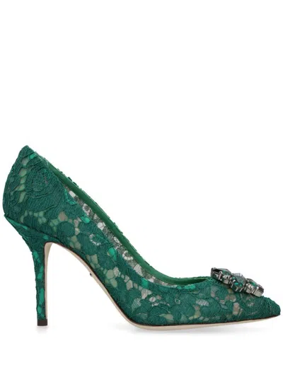 Dolce & Gabbana Rainbow Lace Pumps