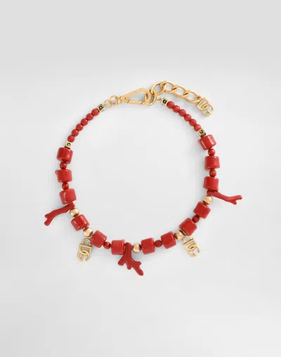 Dolce & Gabbana Collana In Red