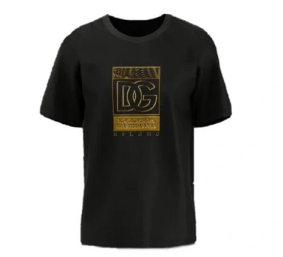 Pre-owned Dolce & Gabbana Rare  Realta Parallela Limited Edition Gold Stamp T-shirt Unxd_58