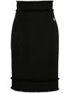 Dolce & Gabbana Raschel Mini Skirt