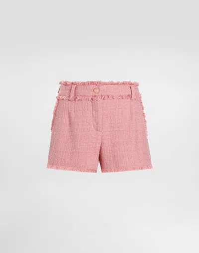 DOLCE & GABBANA RASCHEL TWEED SHORTS