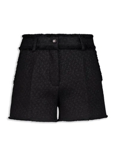 DOLCE & GABBANA RASCHEL TWEED SHORTS