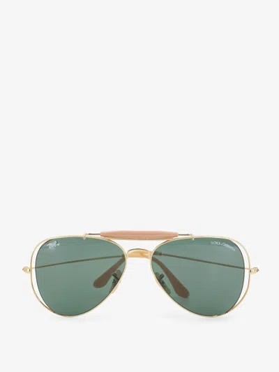 Dolce & Gabbana Ray-ban X  Acetate Sunglasses In Blue