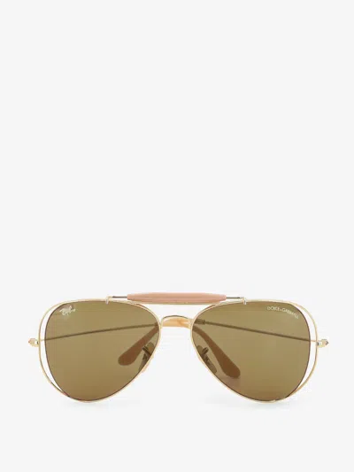 Dolce & Gabbana Ray-ban X  Acetate Sunglasses In Green