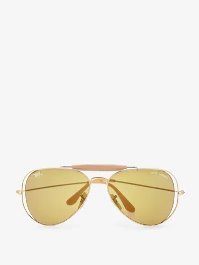 Dolce & Gabbana Ray-ban X  Acetate Sunglasses In Green