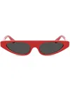Dolce & Gabbana Re-edition Dna Cat-eye Frame Sunglasses In Red