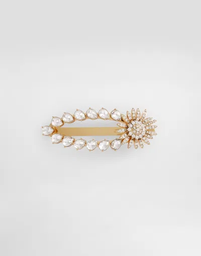 Dolce & Gabbana Re Edition Hair Clip In Metallic