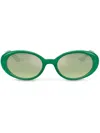 Dolce & Gabbana Re-edition Sunglasses In Grün