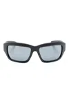 Dolce & Gabbana Re-edition Rectangle-frame Sunglasses In Black