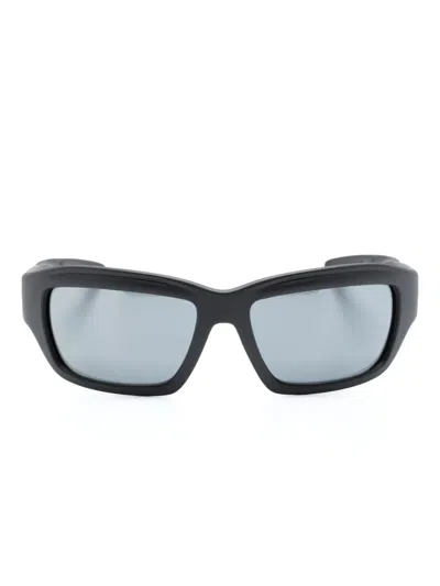 Dolce & Gabbana Re-edition Rectangle-frame Sunglasses In Black