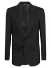 DOLCE & GABBANA REAR SLIT PLAIN BLAZER