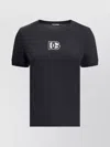 Dolce & Gabbana Recognizable Logo Crew Neck T-shirt In Black