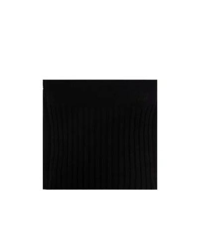 DOLCE & GABBANA DOLCE  GABBANA DG LOGO EMBROIDERED KNITTED SCARF