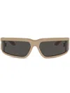 Dolce & Gabbana Brille Mit Eckigem Gestell In Nude